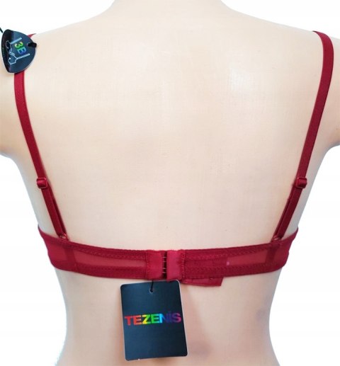NOWY TEZENIS czerwony maxi push-up biustonosz 80B NOWY TEZENIS czerwony maxi push-up biustonosz 80B